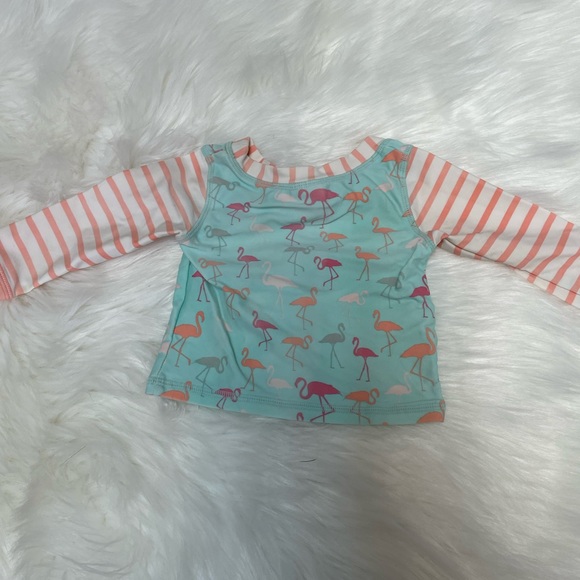 | Ruffle Butts | rash guard. Size 3-6. - Picture 2 of 3